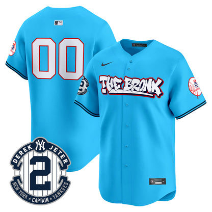 New York Yankees The Bronx Graffiti Vapor Premier Limited Custom Jersey V8 - All Stitched