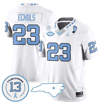 North Carolina Tar Heels Football 2024 Vapor Jersey - All Stitched