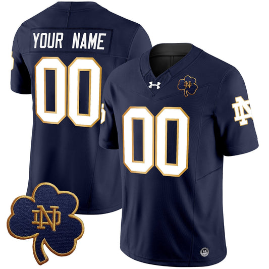 Notre Dame Fighting Irish 2025 Vapor Limited Custom Jersey V3 - All Stitched