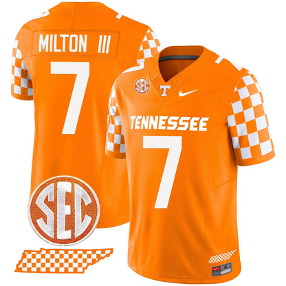 TENN 2024 Checkerboard Vapor Limited Jersey - All Stitched