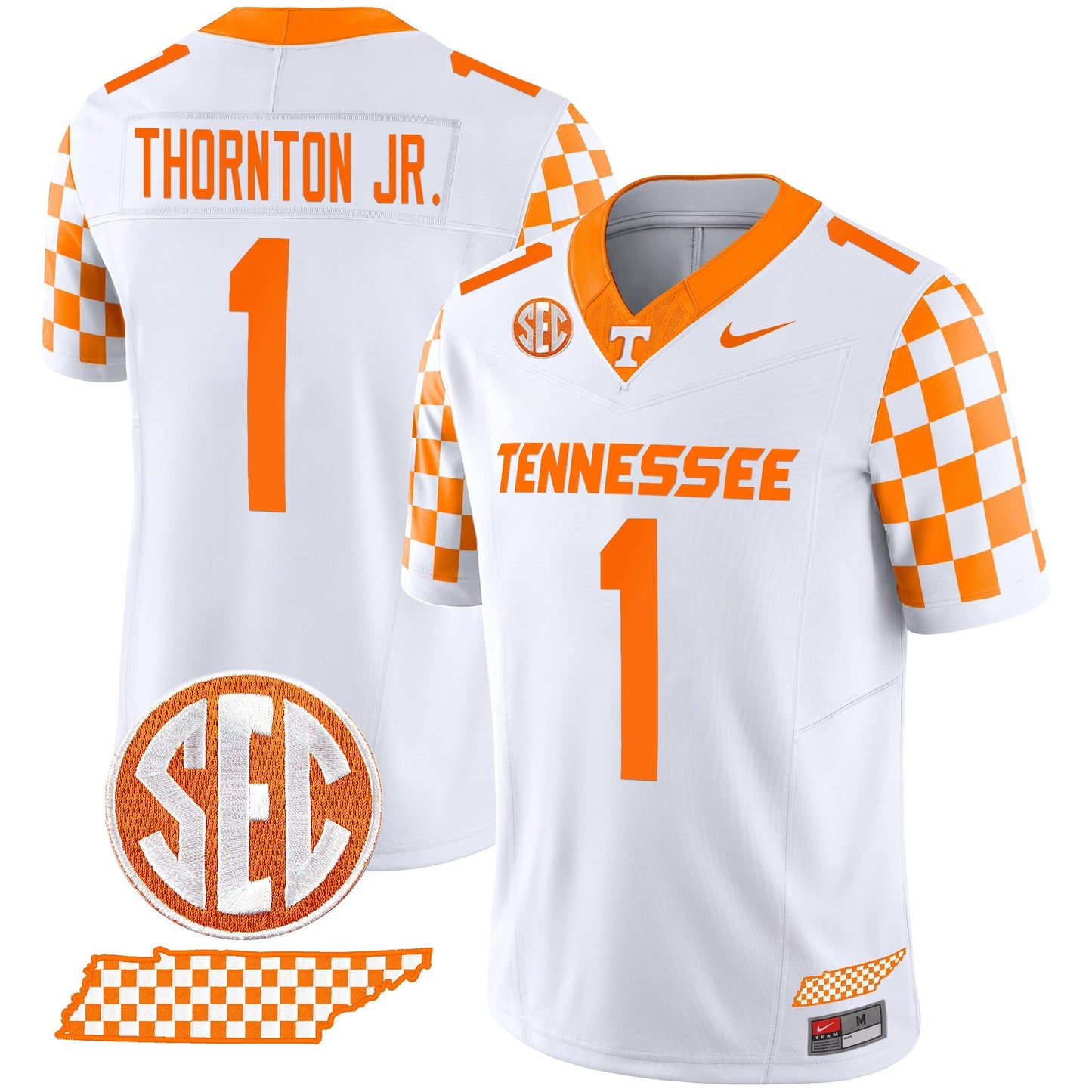TENN 2024 Checkerboard Vapor Limited Jersey - All Stitched