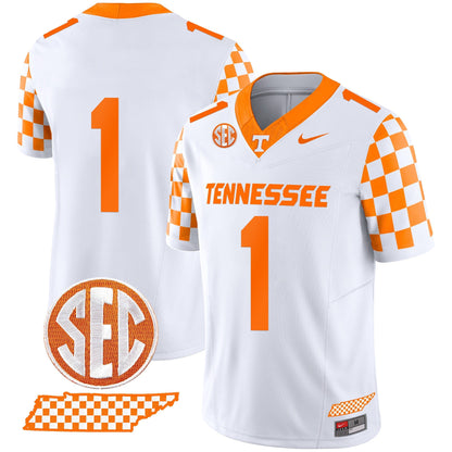 TENN 2024 Checkerboard Vapor Limited Jersey - All Stitched