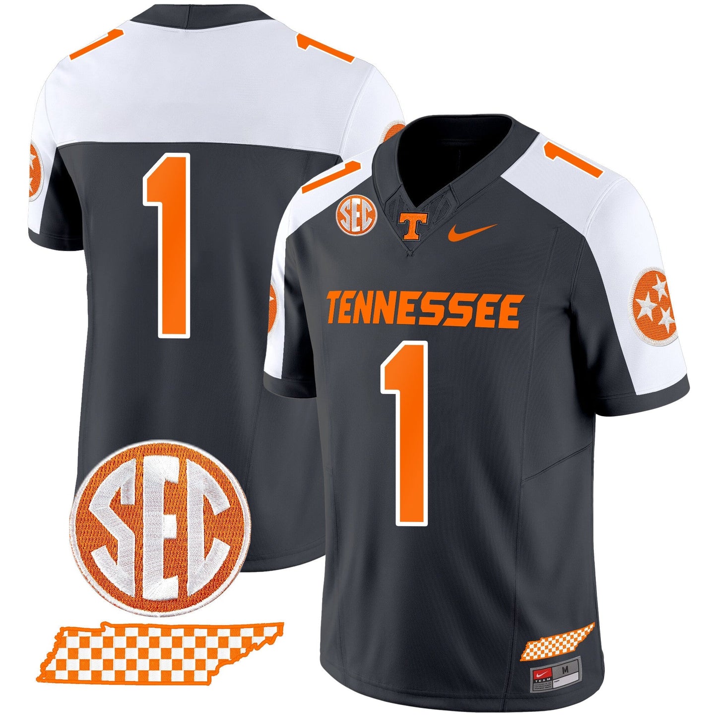 TENN 2024 Checkerboard Vapor Limited Jersey - All Stitched