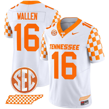 TENN 2024 Checkerboard Vapor Limited Jersey - All Stitched