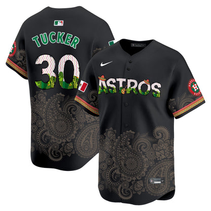 Houston Astros Paisley Mexico Vapor Premier Limited Jersey V4 - Printed