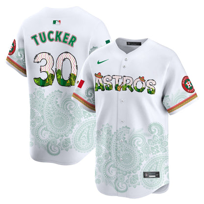 Houston Astros Paisley Mexico Vapor Premier Limited Jersey V4 - Printed