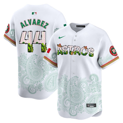 Houston Astros Paisley Mexico Vapor Premier Limited Jersey V4 - Printed