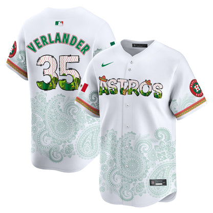 Houston Astros Paisley Mexico Vapor Premier Limited Jersey V4 - Printed
