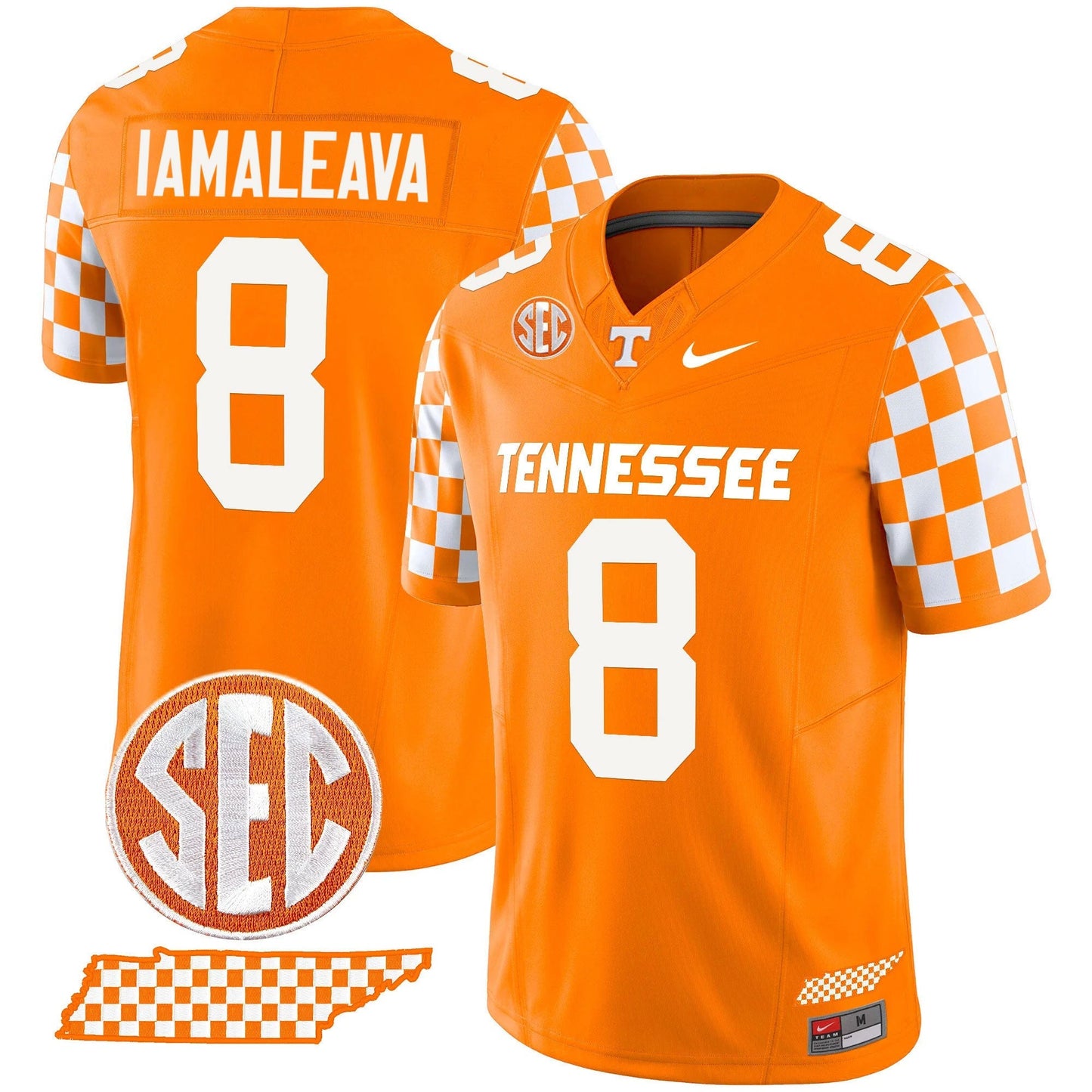 TENN 2024 Checkerboard Vapor Limited Jersey - All Stitched