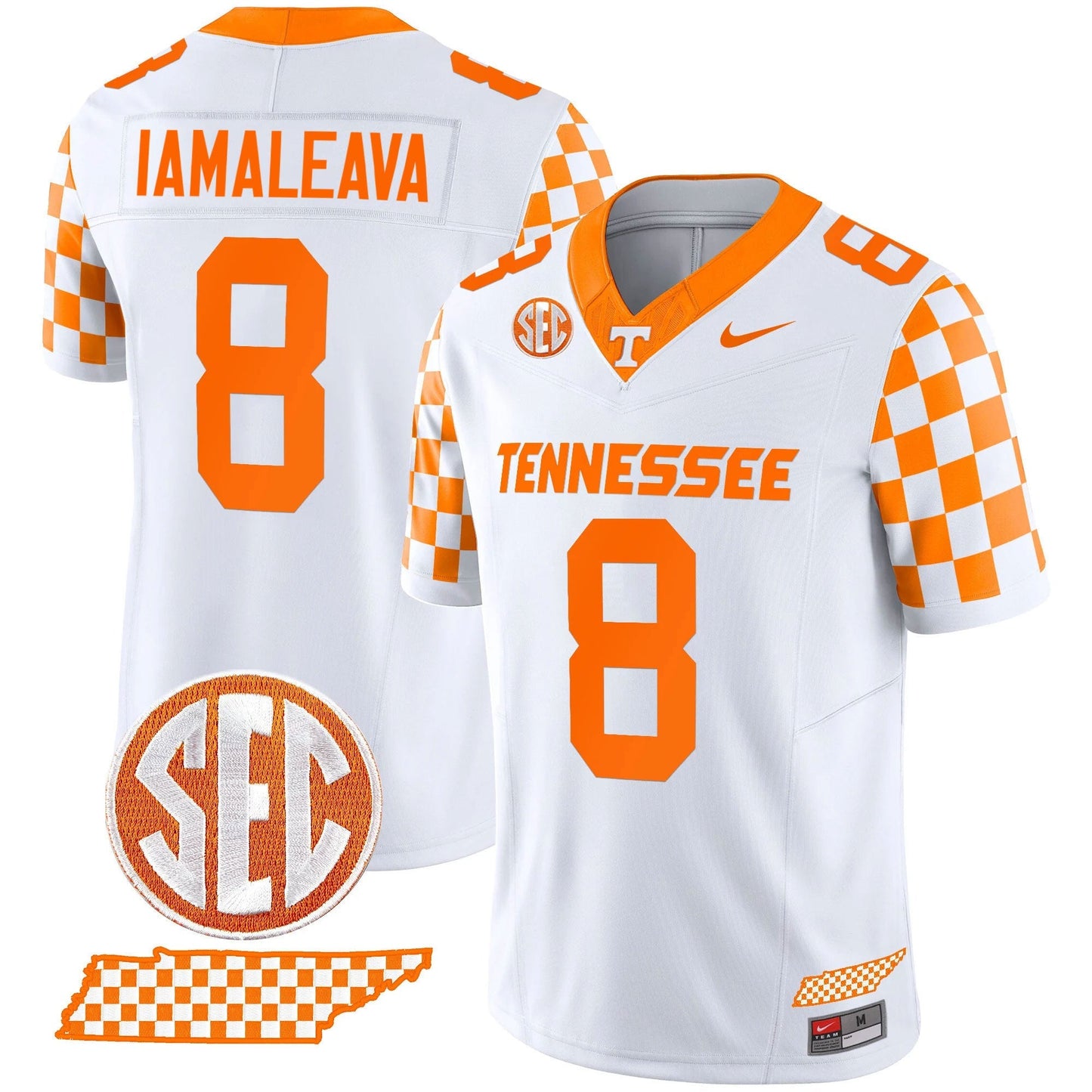 TENN 2024 Checkerboard Vapor Limited Jersey - All Stitched