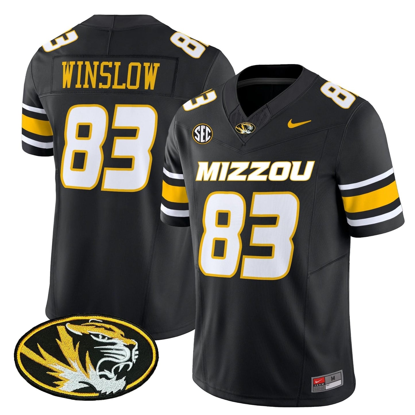 Missouri Tigers Vapor Limited Jersey - All Stitched