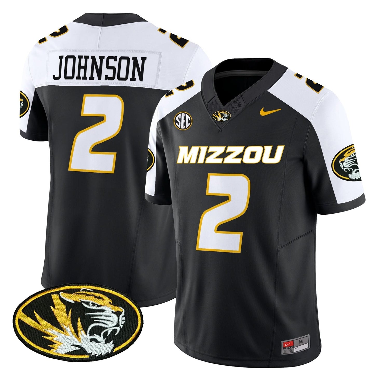 Missouri Tigers Vapor Limited Jersey - All Stitched