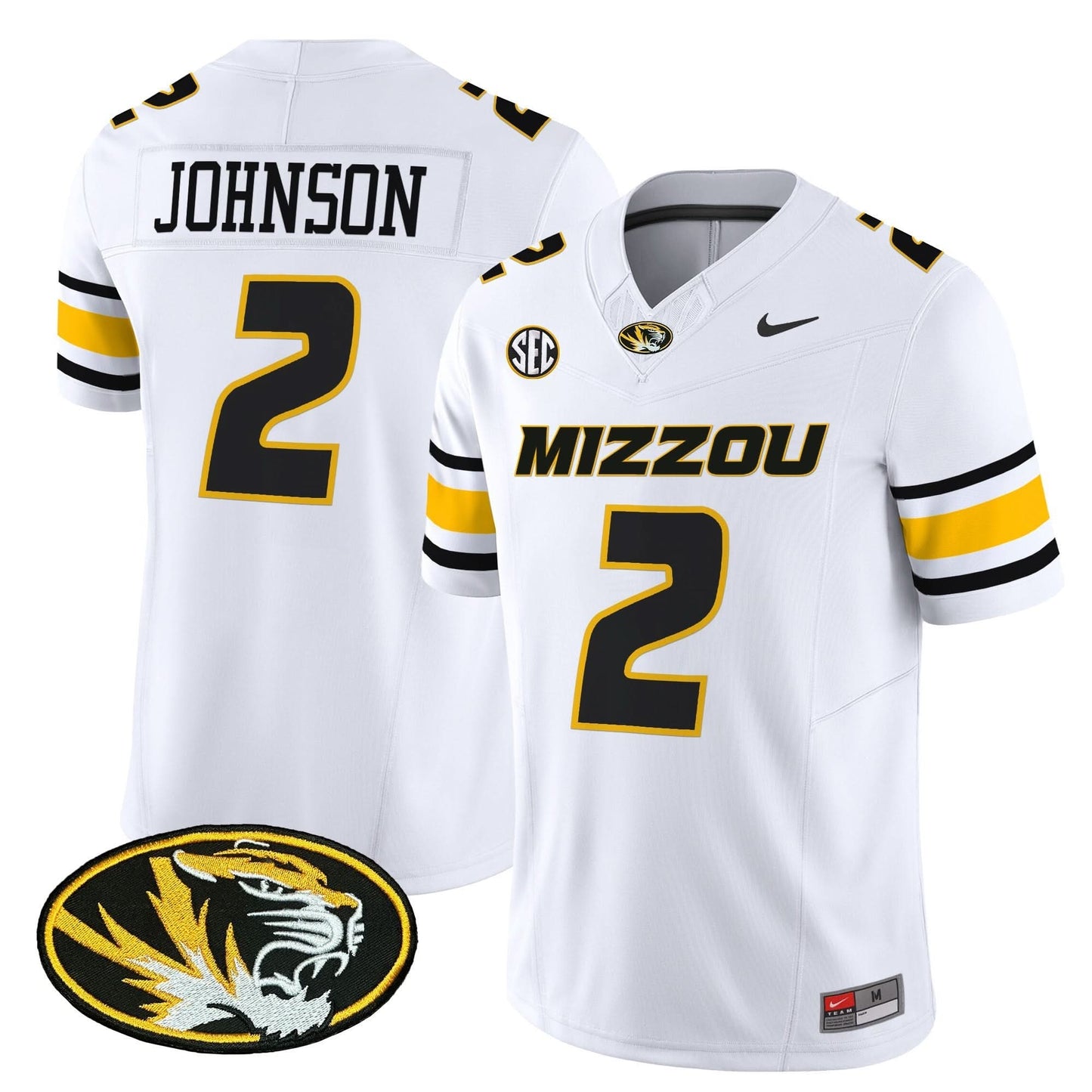 Missouri Tigers Vapor Limited Jersey - All Stitched