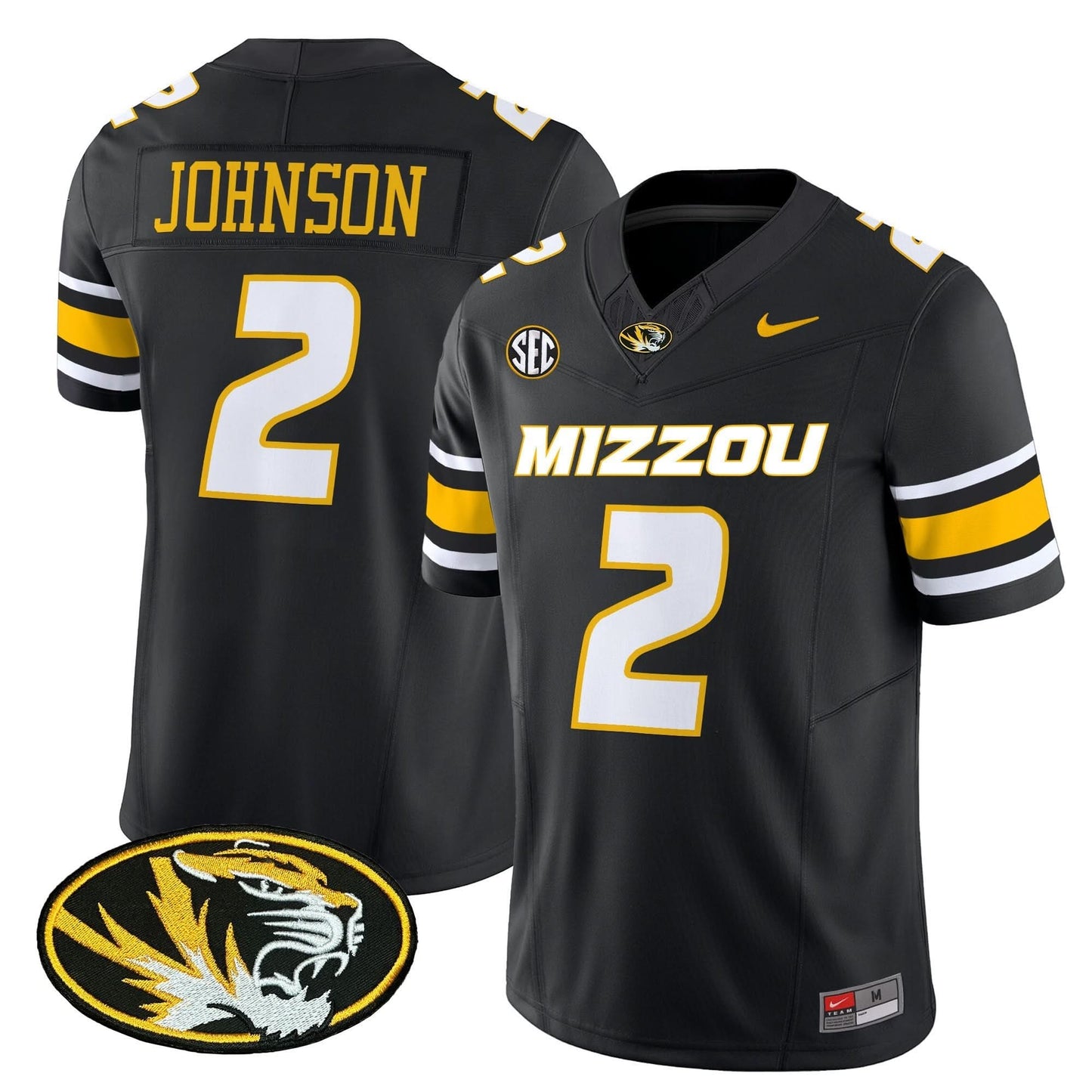 Missouri Tigers Vapor Limited Jersey - All Stitched