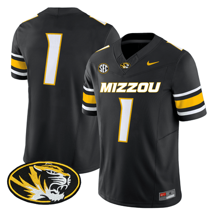 Missouri Tigers Vapor Limited Jersey - All Stitched