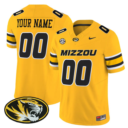 Missouri Tigers 2025 Vapor Limited Custom Jersey - All Stitched