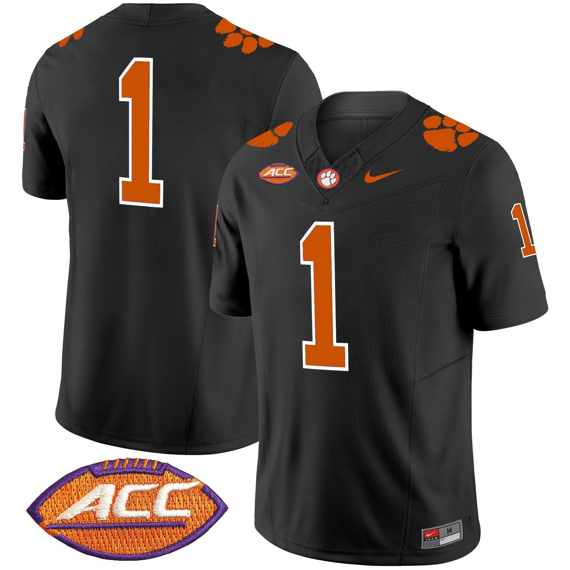 Men's Clemson Tigers 2025 Vapor Limited Jersey - All Stitched