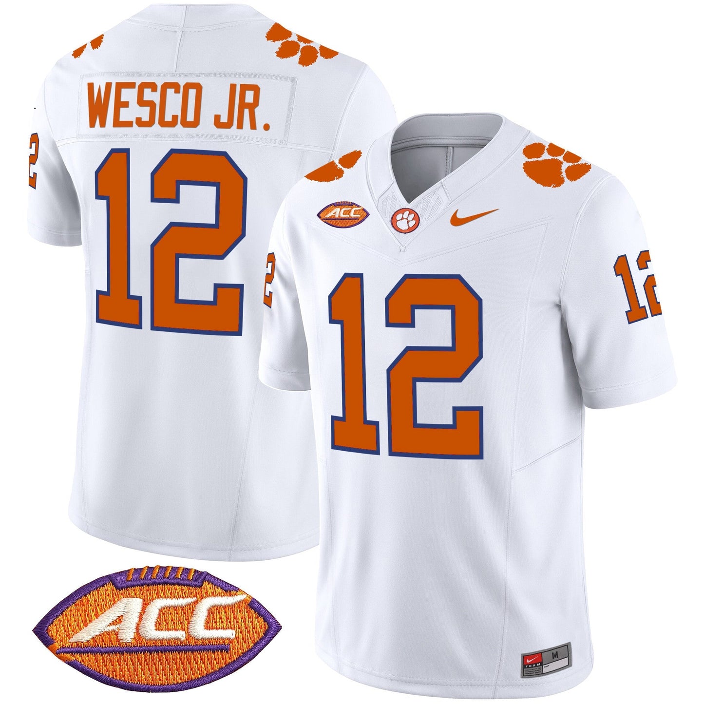 Men's Clemson Tigers 2025 Vapor Limited Jersey - All Stitched