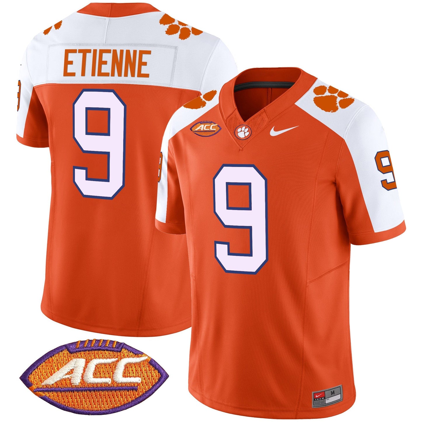 Men's Clemson Tigers 2025 Vapor Limited Jersey - All Stitched