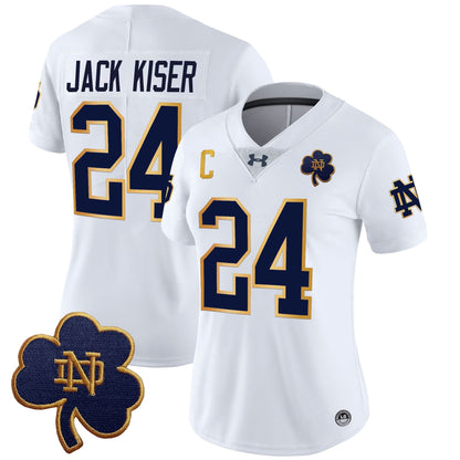 Women's Notre Dame Fighting Irish 2024 Vapor Limited Jersey V3 - All Stitched