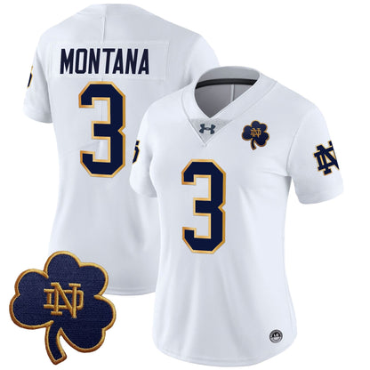 Women's Notre Dame Fighting Irish 2024 Vapor Limited Jersey V3 - All Stitched