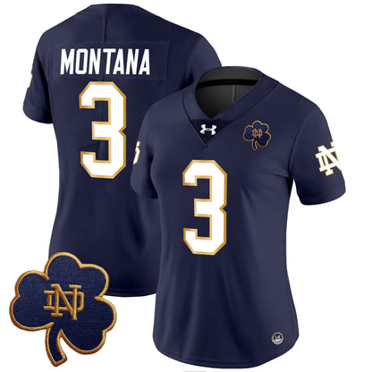 Women's Notre Dame Fighting Irish 2024 Vapor Limited Jersey V3 - All Stitched