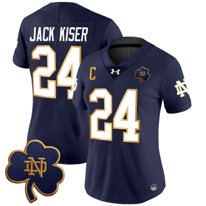Women's Notre Dame Fighting Irish 2024 Vapor Limited Jersey V3 - All Stitched
