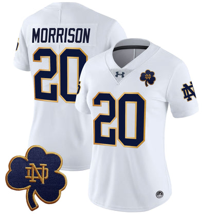 Women's Notre Dame Fighting Irish 2024 Vapor Limited Jersey V3 - All Stitched