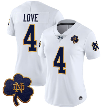 Women's Notre Dame Fighting Irish 2024 Vapor Limited Jersey V3 - All Stitched