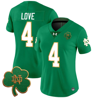 Women's Notre Dame Fighting Irish 2024 Vapor Limited Jersey V3 - All Stitched