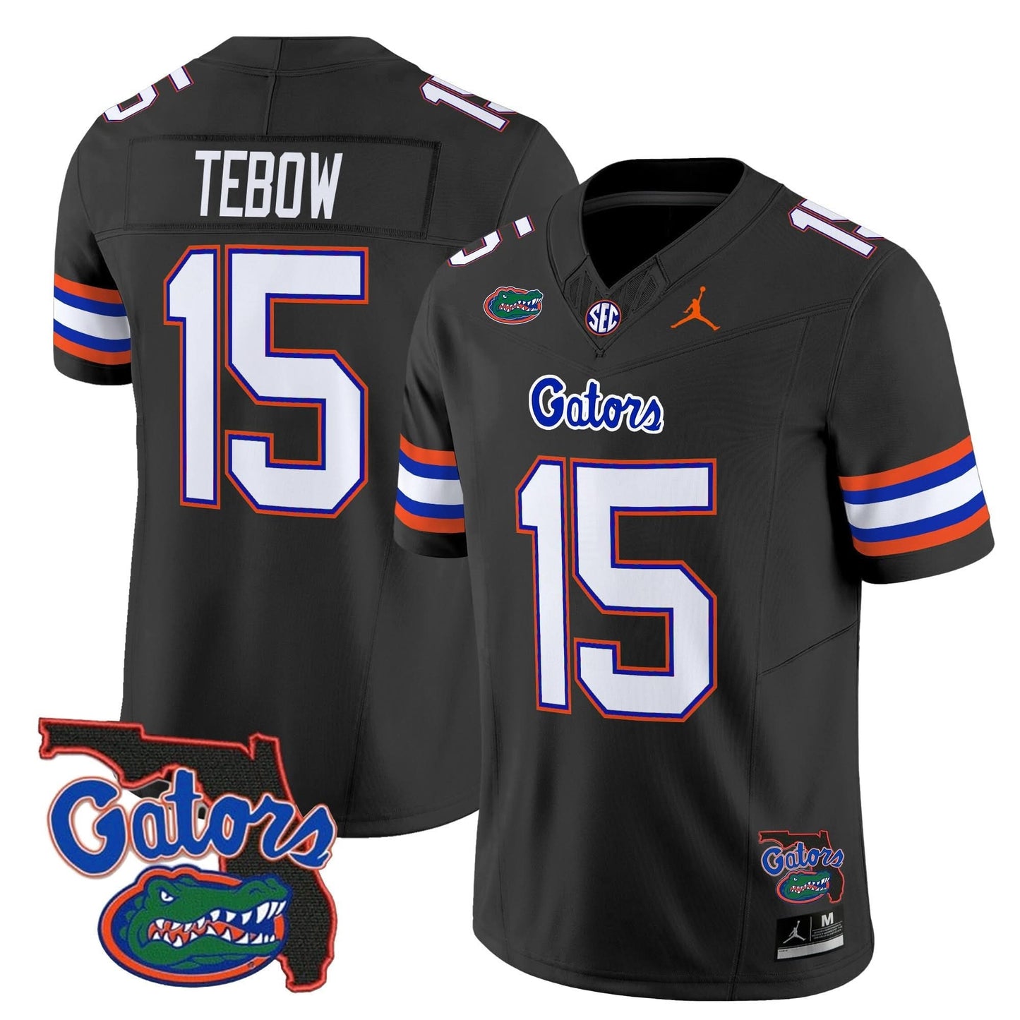Florida Gators 2024 Florida Patch Vapor Limited Jersey - All Stitched