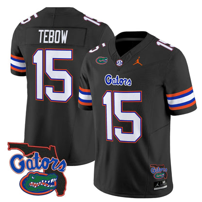 Florida Gators 2024 Florida Patch Vapor Limited Jersey - All Stitched