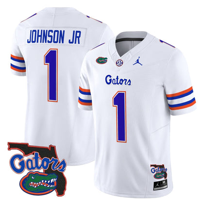 Florida Gators 2024 Florida Patch Vapor Limited Jersey - All Stitched