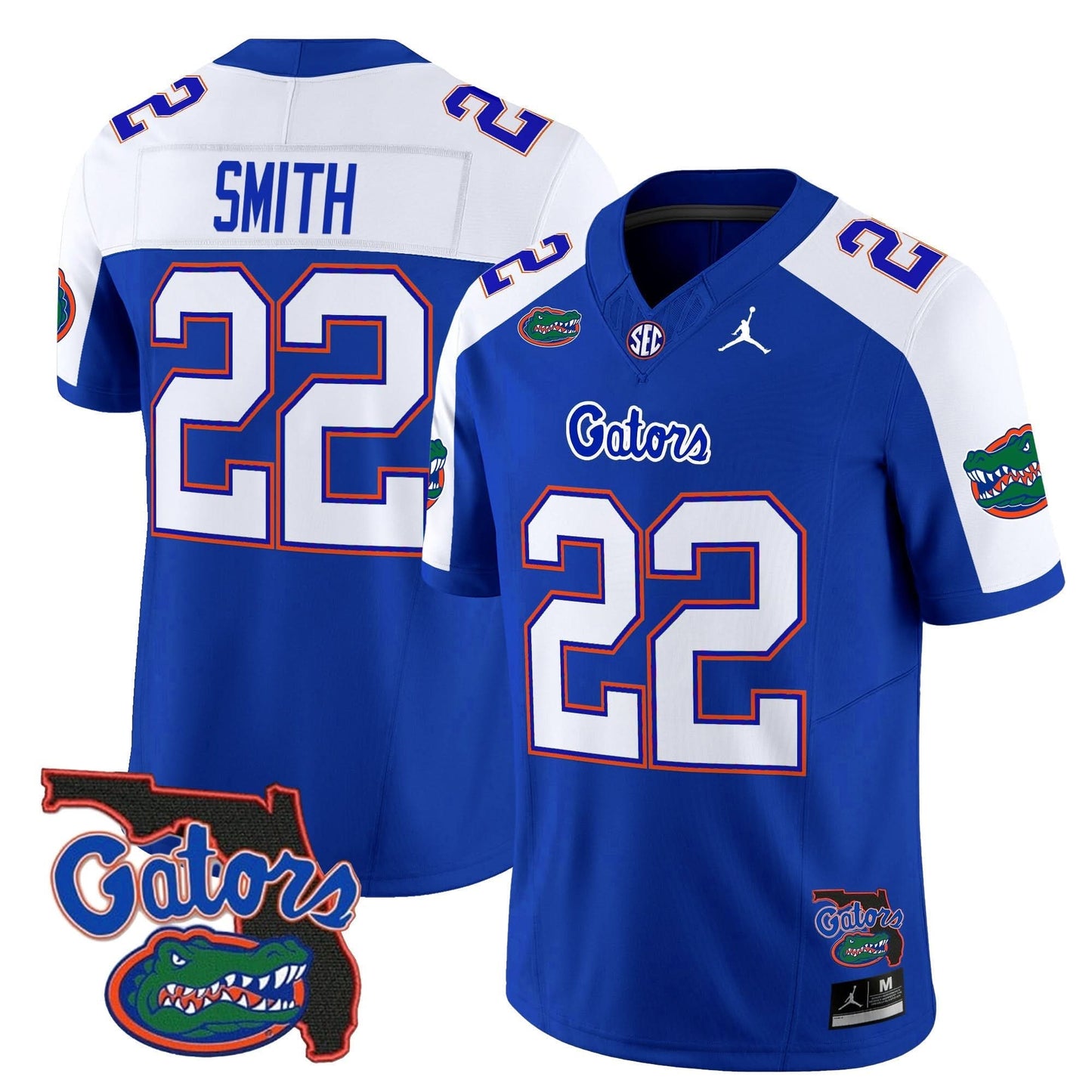 Florida Gators 2024 Florida Patch Vapor Limited Jersey - All Stitched