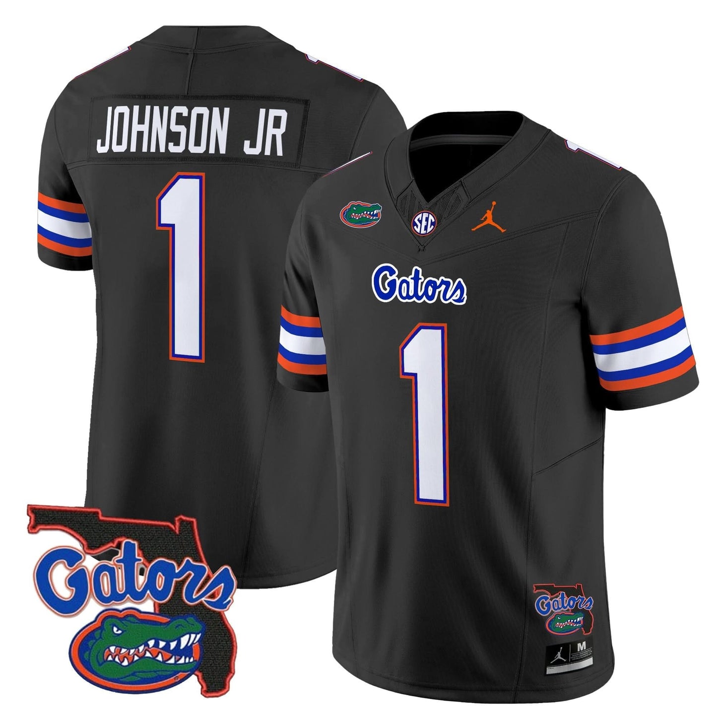 Florida Gators 2024 Florida Patch Vapor Limited Jersey - All Stitched
