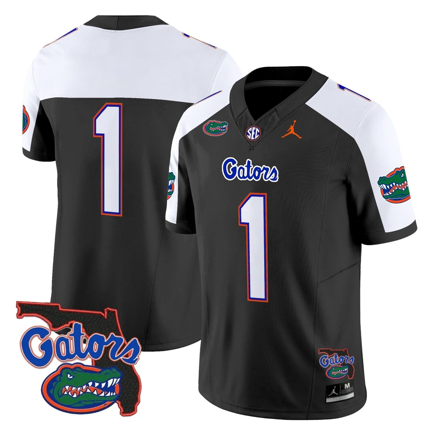 Florida Gators 2024 Florida Patch Vapor Limited Jersey - All Stitched