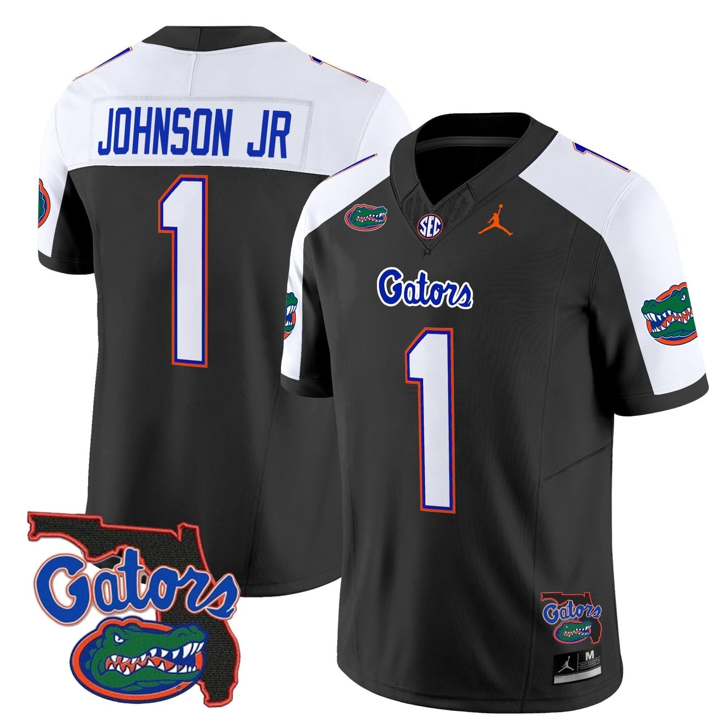 Florida Gators 2024 Florida Patch Vapor Limited Jersey - All Stitched