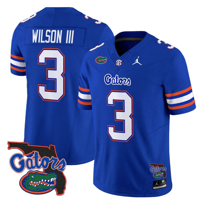 Florida Gators 2024 Florida Patch Vapor Limited Jersey - All Stitched