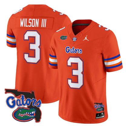 Florida Gators 2024 Florida Patch Vapor Limited Jersey - All Stitched