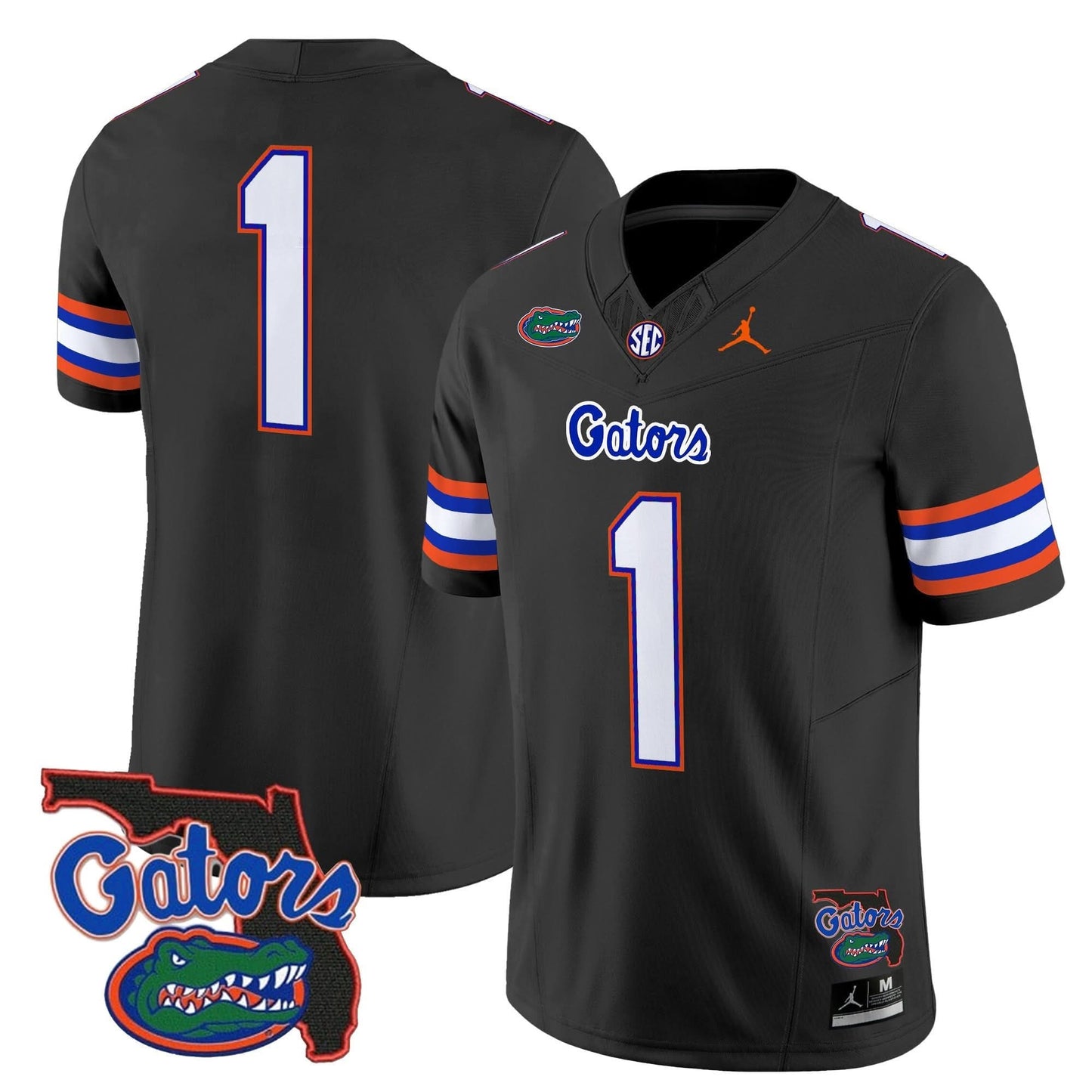 Florida Gators 2024 Florida Patch Vapor Limited Jersey - All Stitched