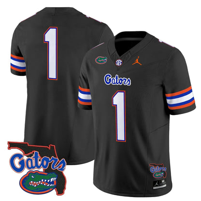 Florida Gators 2024 Florida Patch Vapor Limited Jersey - All Stitched