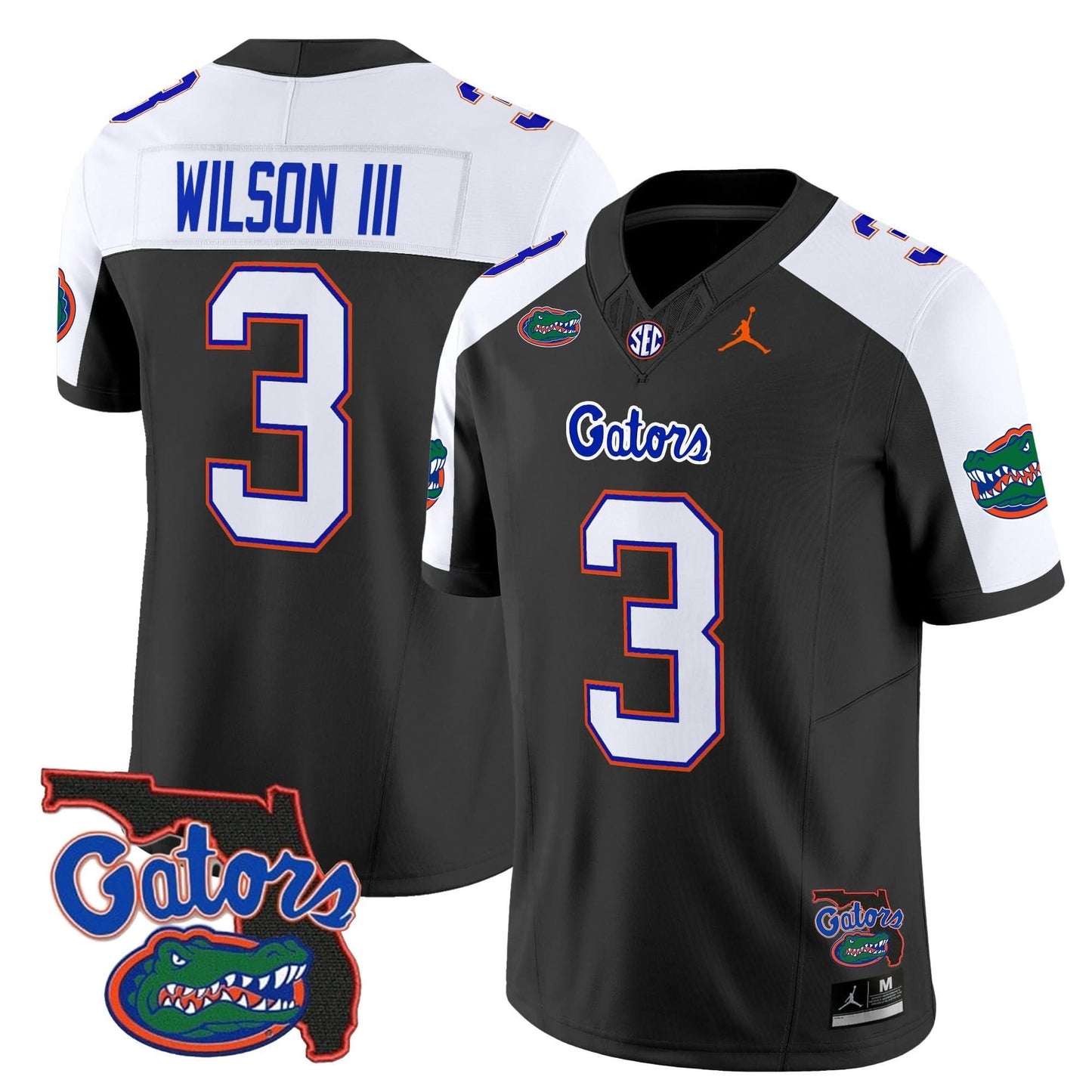 Florida Gators 2024 Florida Patch Vapor Limited Jersey - All Stitched