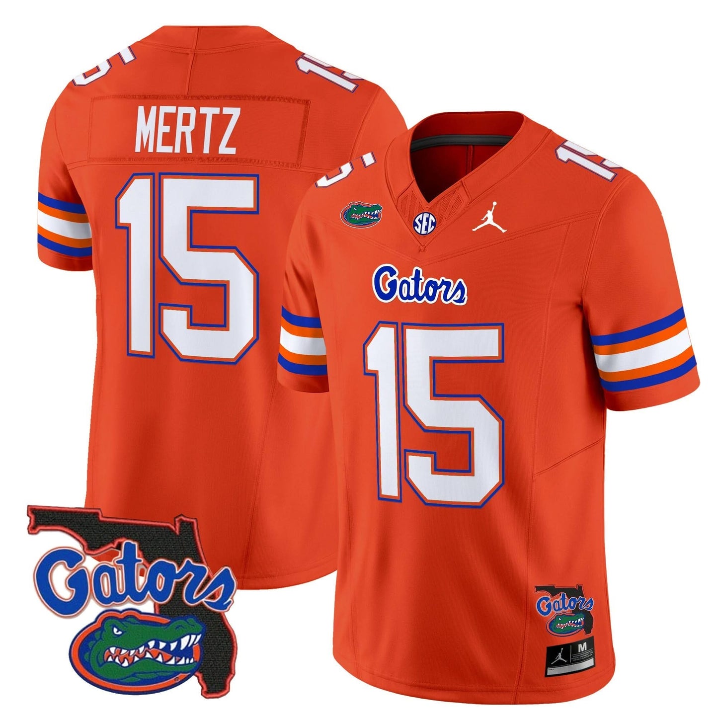 Florida Gators 2024 Florida Patch Vapor Limited Jersey - All Stitched