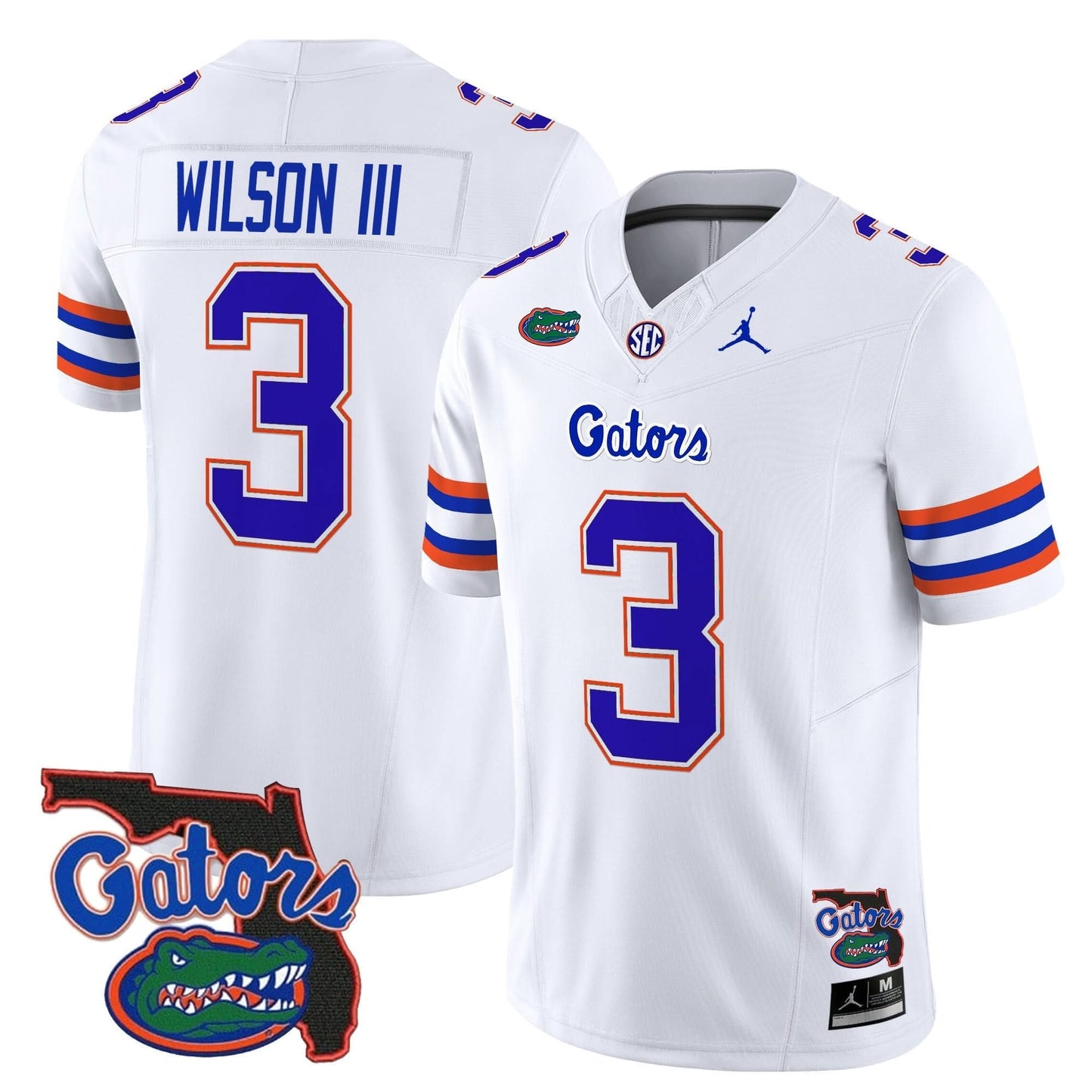 Florida Gators 2024 Florida Patch Vapor Limited Jersey - All Stitched
