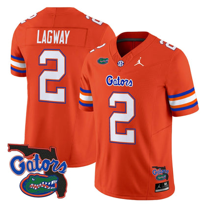 Florida Gators 2024 Florida Patch Vapor Limited Jersey - All Stitched