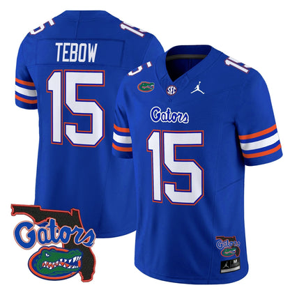 Florida Gators 2024 Florida Patch Vapor Limited Jersey - All Stitched