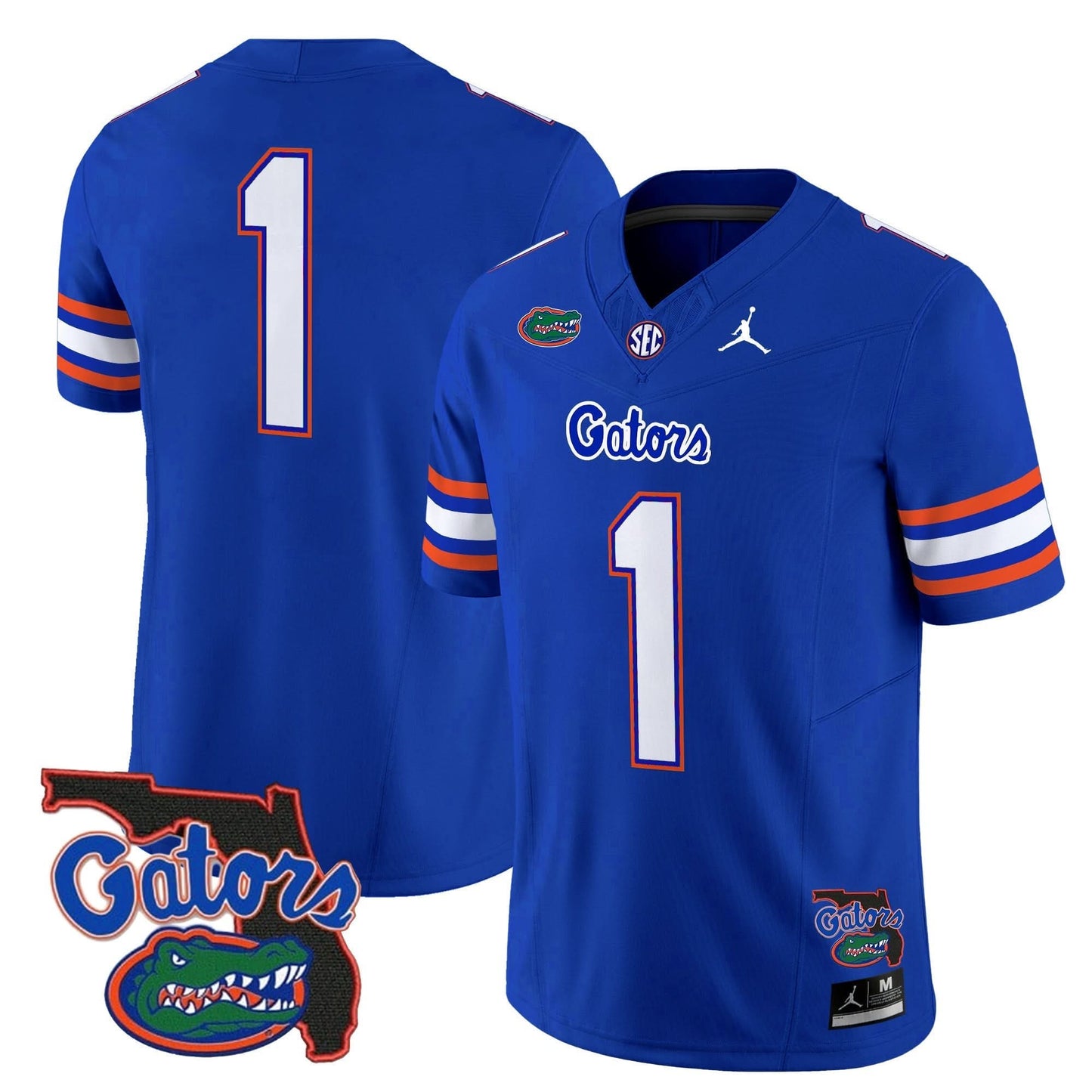 Florida Gators 2024 Florida Patch Vapor Limited Jersey - All Stitched