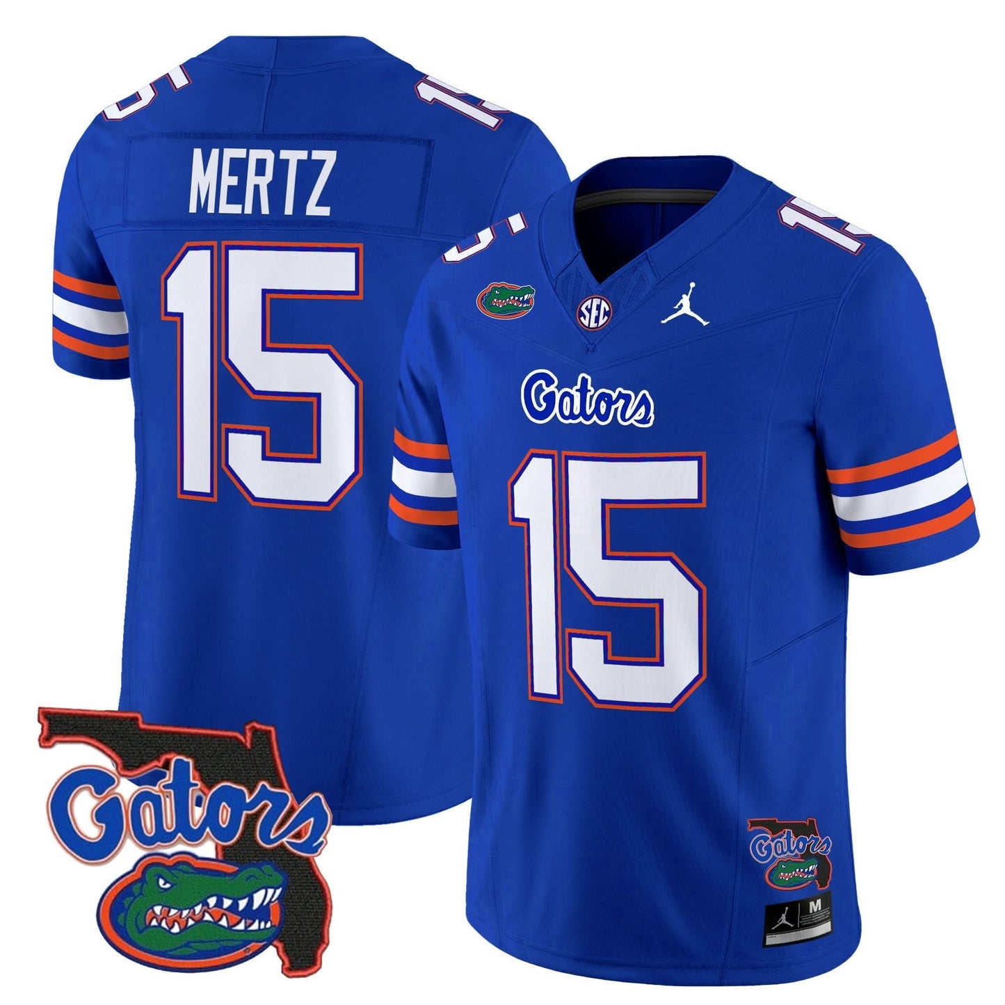 Florida Gators 2024 Florida Patch Vapor Limited Jersey - All Stitched