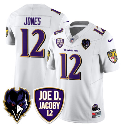 Ravens Purple Rising 2025 Vapor Limited Jersey - Stitched