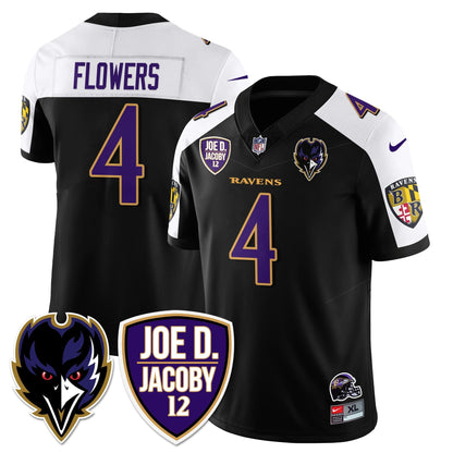 Ravens Purple Rising 2025 Vapor Limited Jersey - Stitched